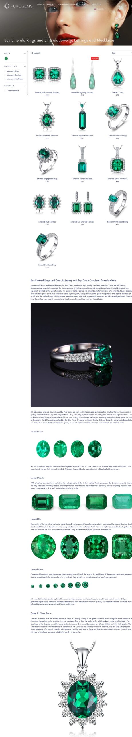 Pure Gems Emerald